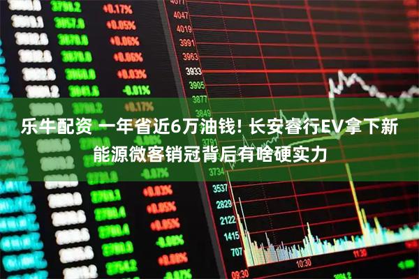 乐牛配资 一年省近6万油钱! 长安睿行EV拿下新能源微客销冠背后有啥硬实力